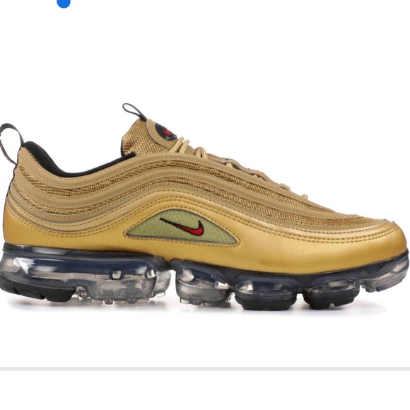 gold vapormax 97 women's